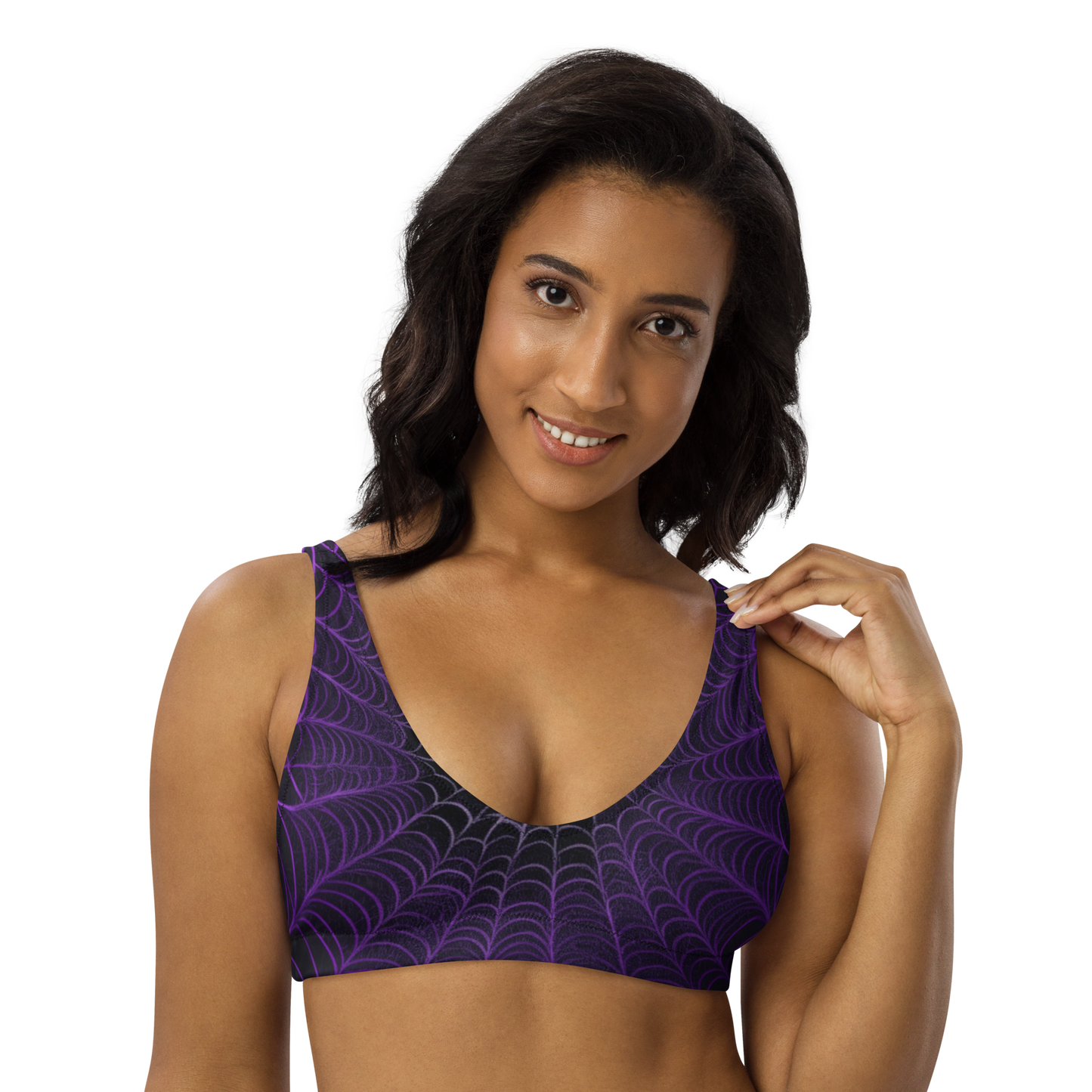 Violet Widows Padded Bikini Top