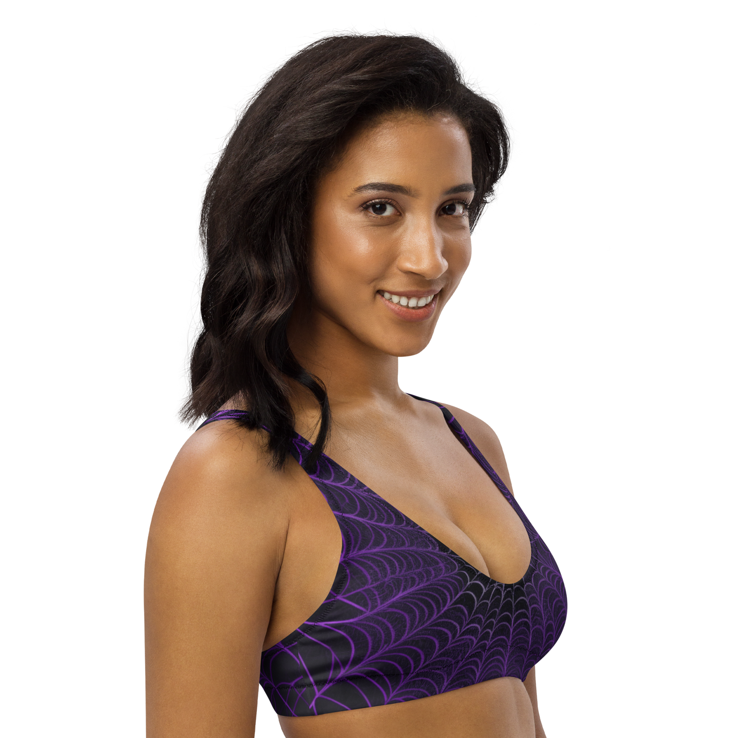 Violet Widows Padded Bikini Top