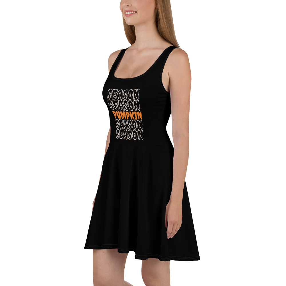 Pumpkin Season Skater Dress