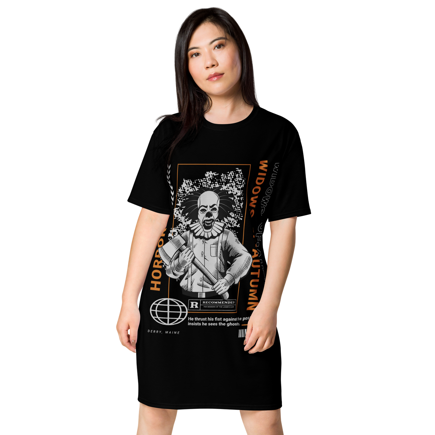 Killer Clown T-Shirt Dress