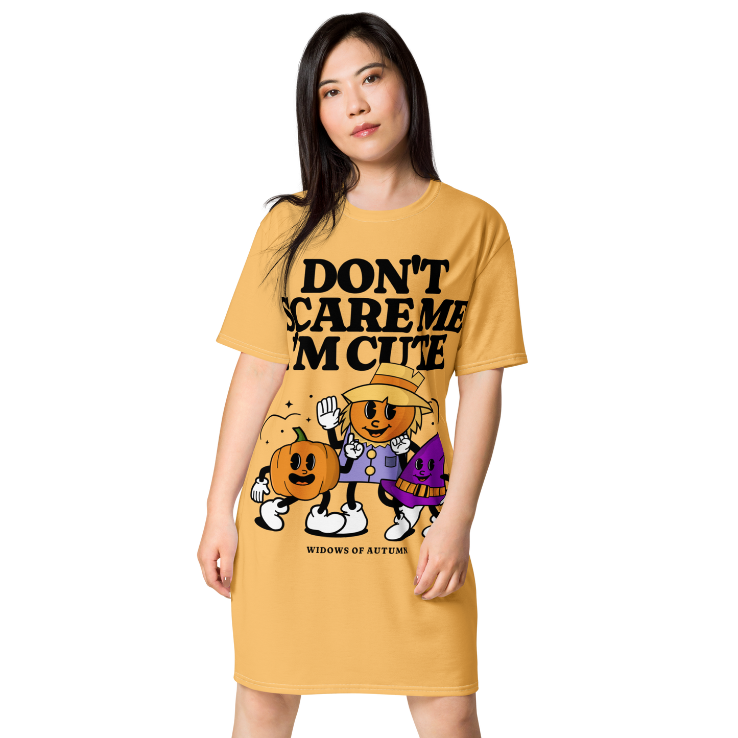 Don't Scare Me T-Shirt Dress