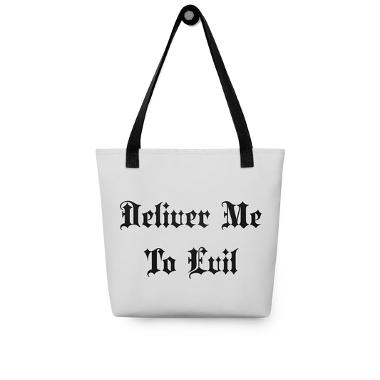 Deliver Me To Evil Tote Bag