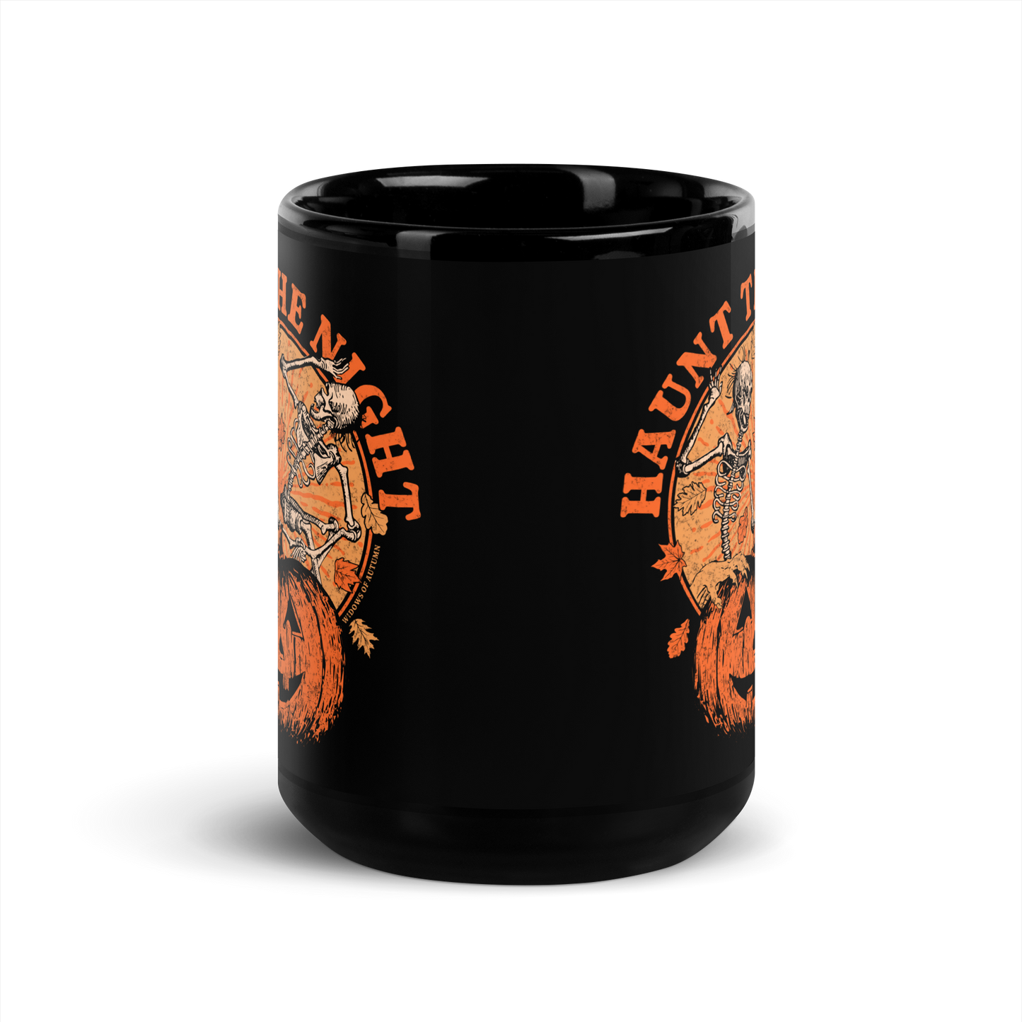 Haunt The Night Mug - Black