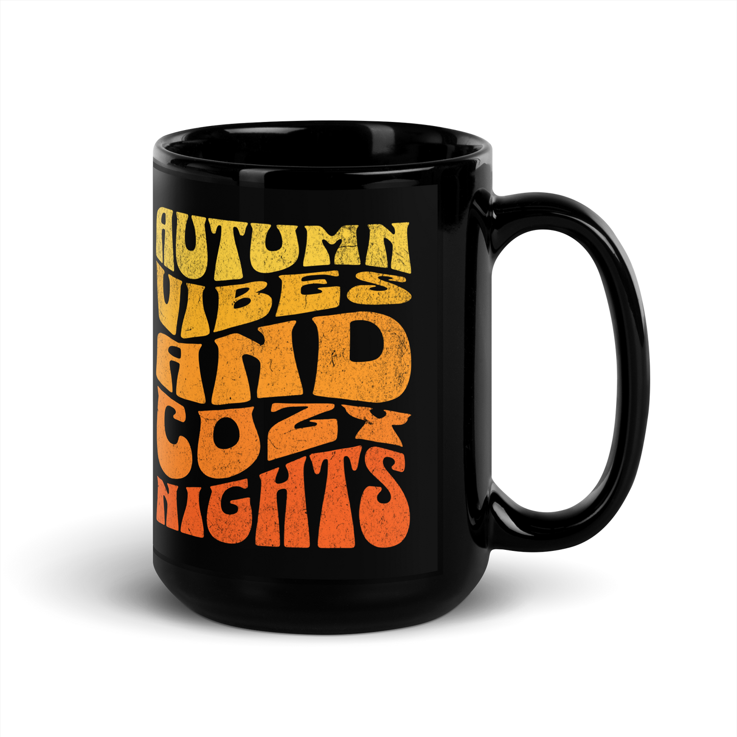 Cozy Autumn Mug - Black