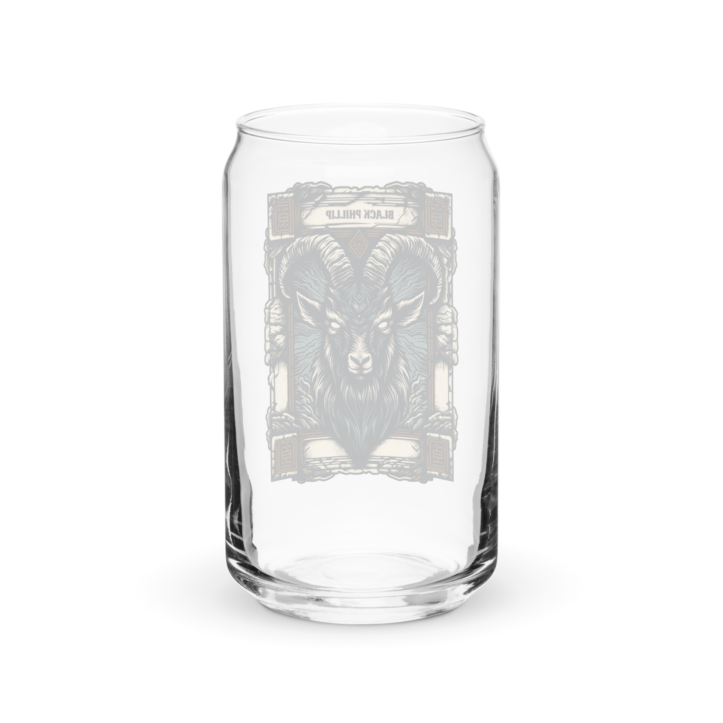 Black Phillip Glass Tumbler