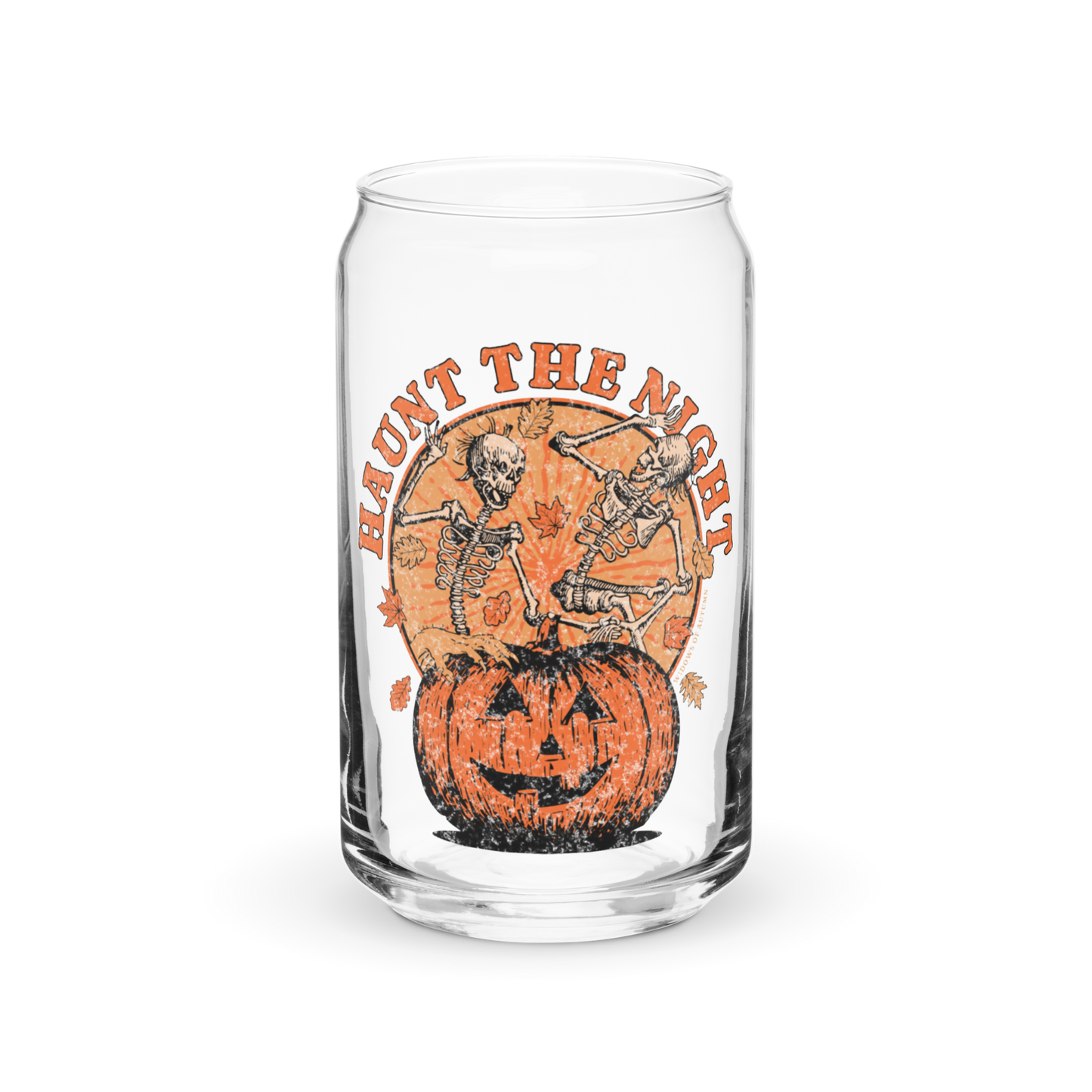 Haunt The Night Glass Tumbler