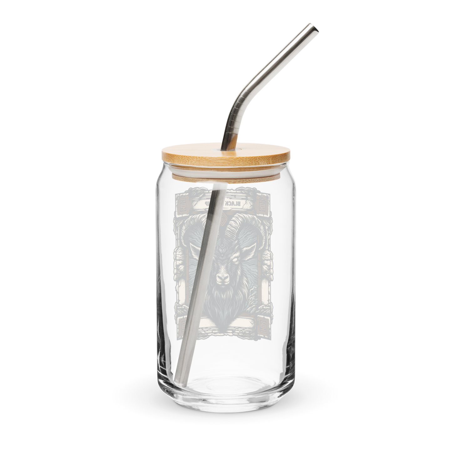 Black Phillip Glass Tumbler
