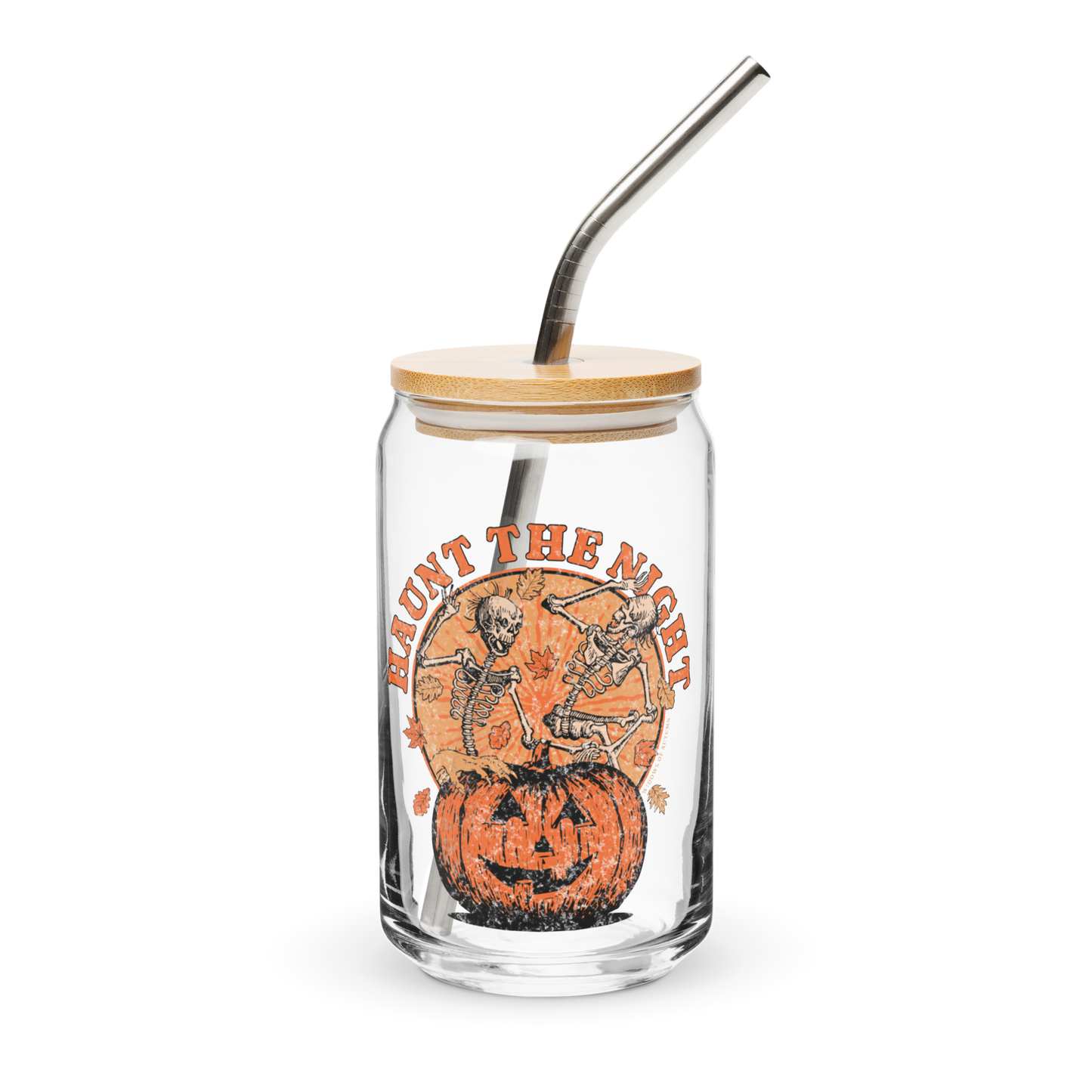 Haunt The Night Glass Tumbler