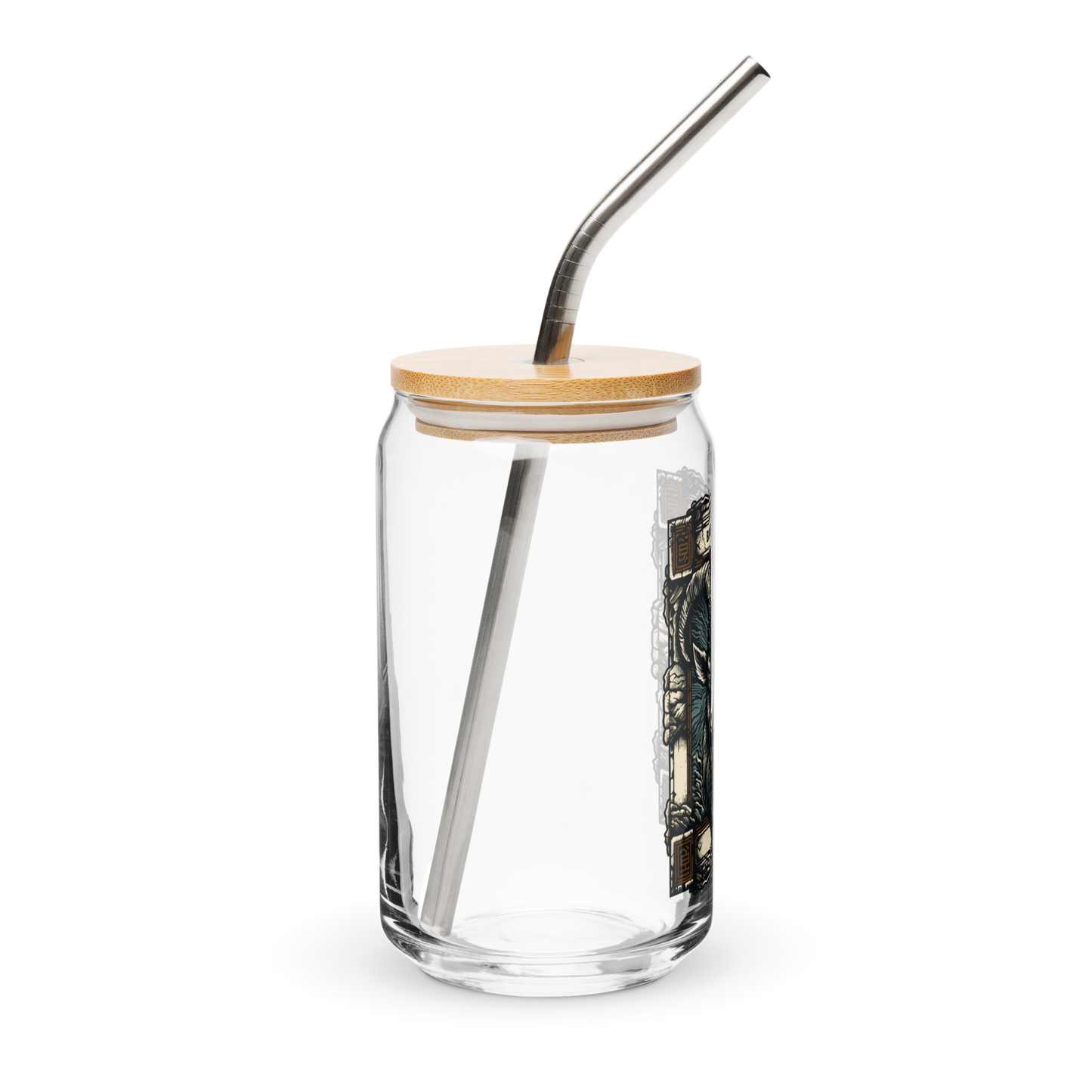 Black Phillip Glass Tumbler