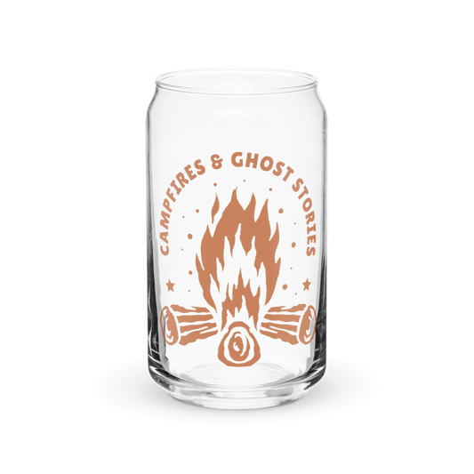 Campfires & Ghost Stories Glass Tumbler