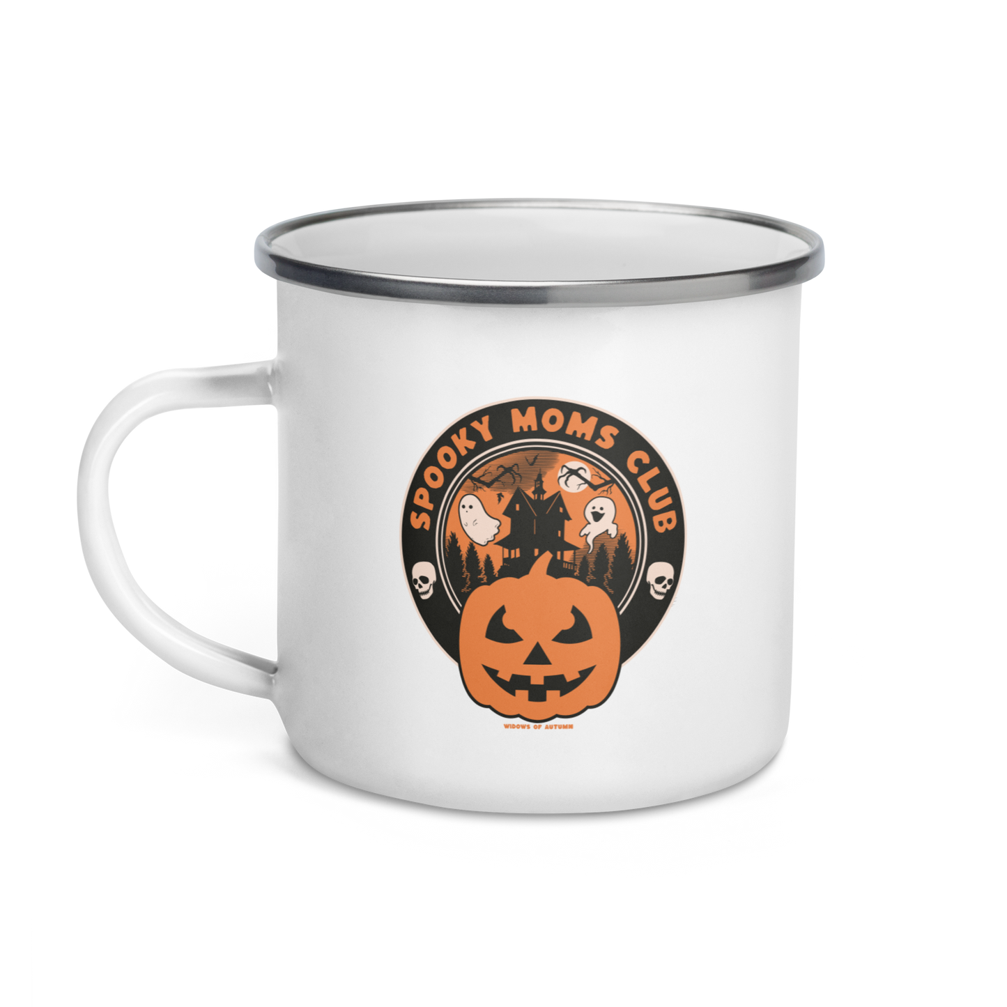 Spooky Moms Club Camper Mug