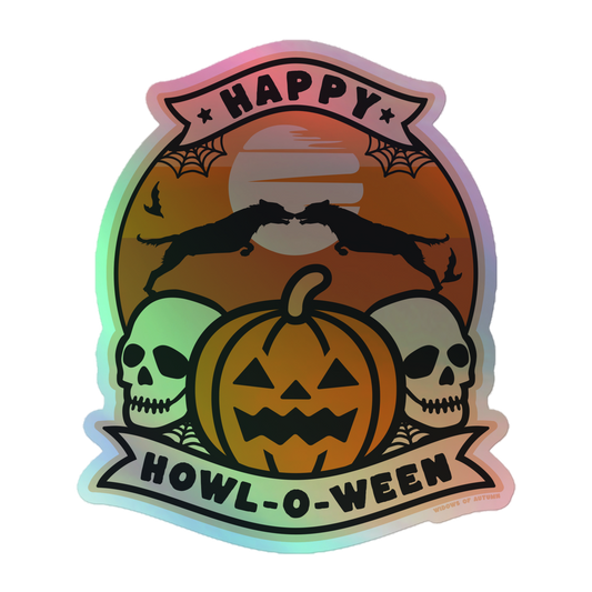 Howl-O-Ween Holographic Stickers