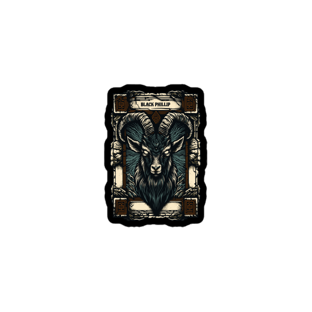 Black Phillip Bubble-Free Sticker