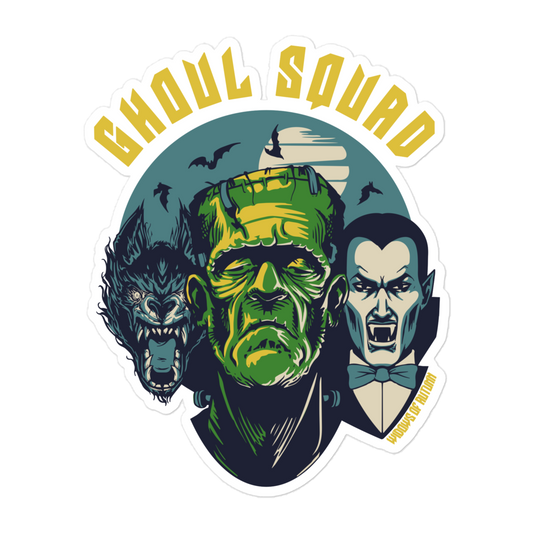 Ghoul Squad Bubble-Free Sticker