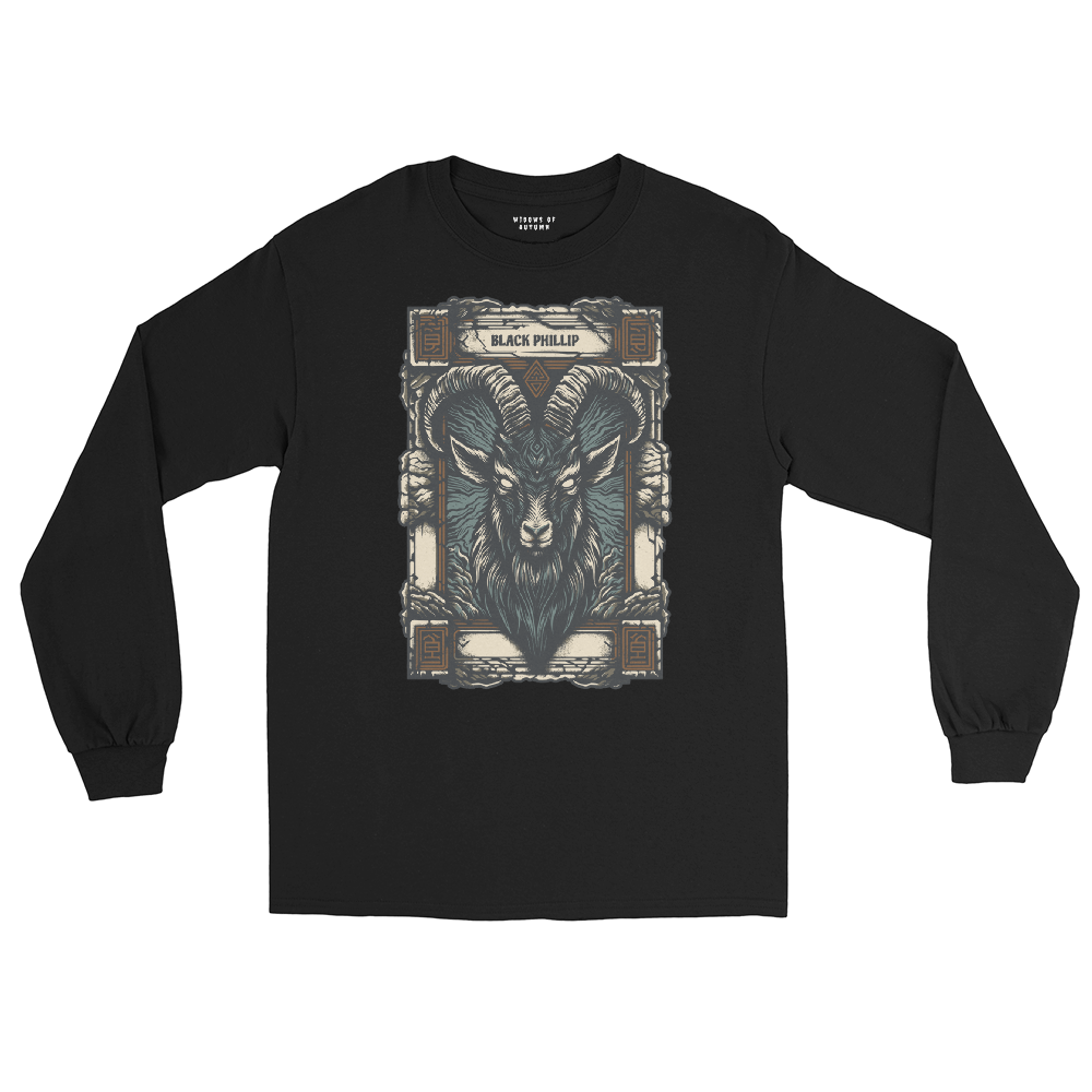 Black Phillip Long Sleeve Tee