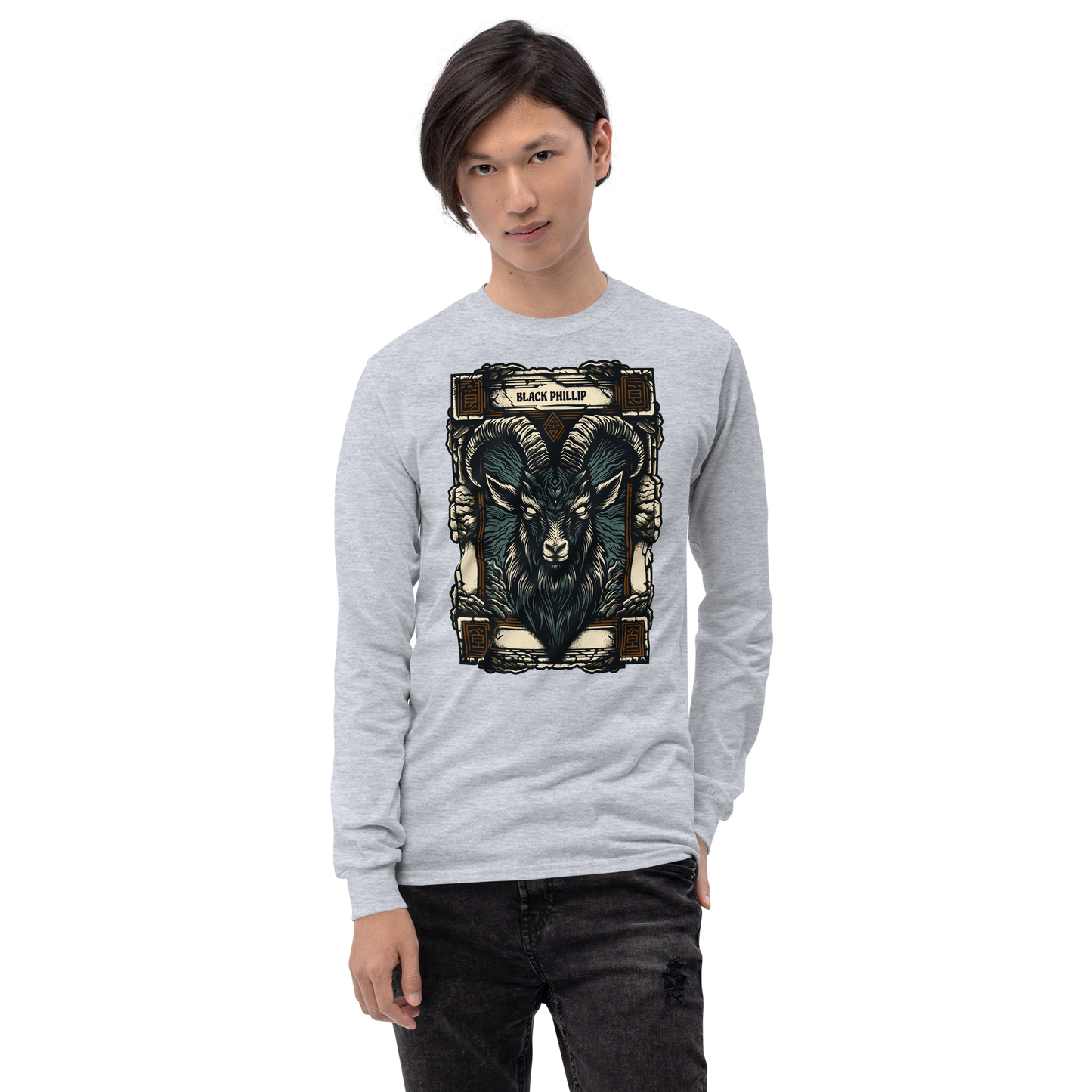 Black Phillip Long Sleeve Tee