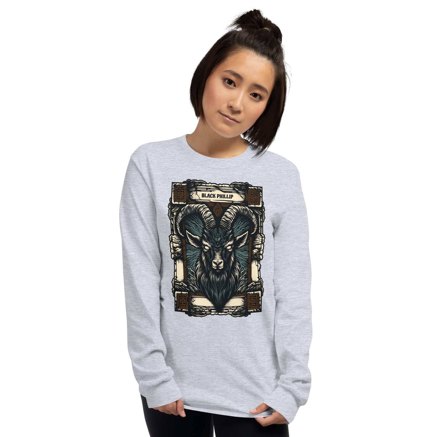 Black Phillip Long Sleeve Tee
