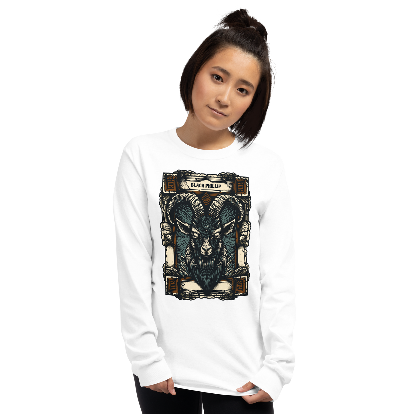 Black Phillip Long Sleeve Tee