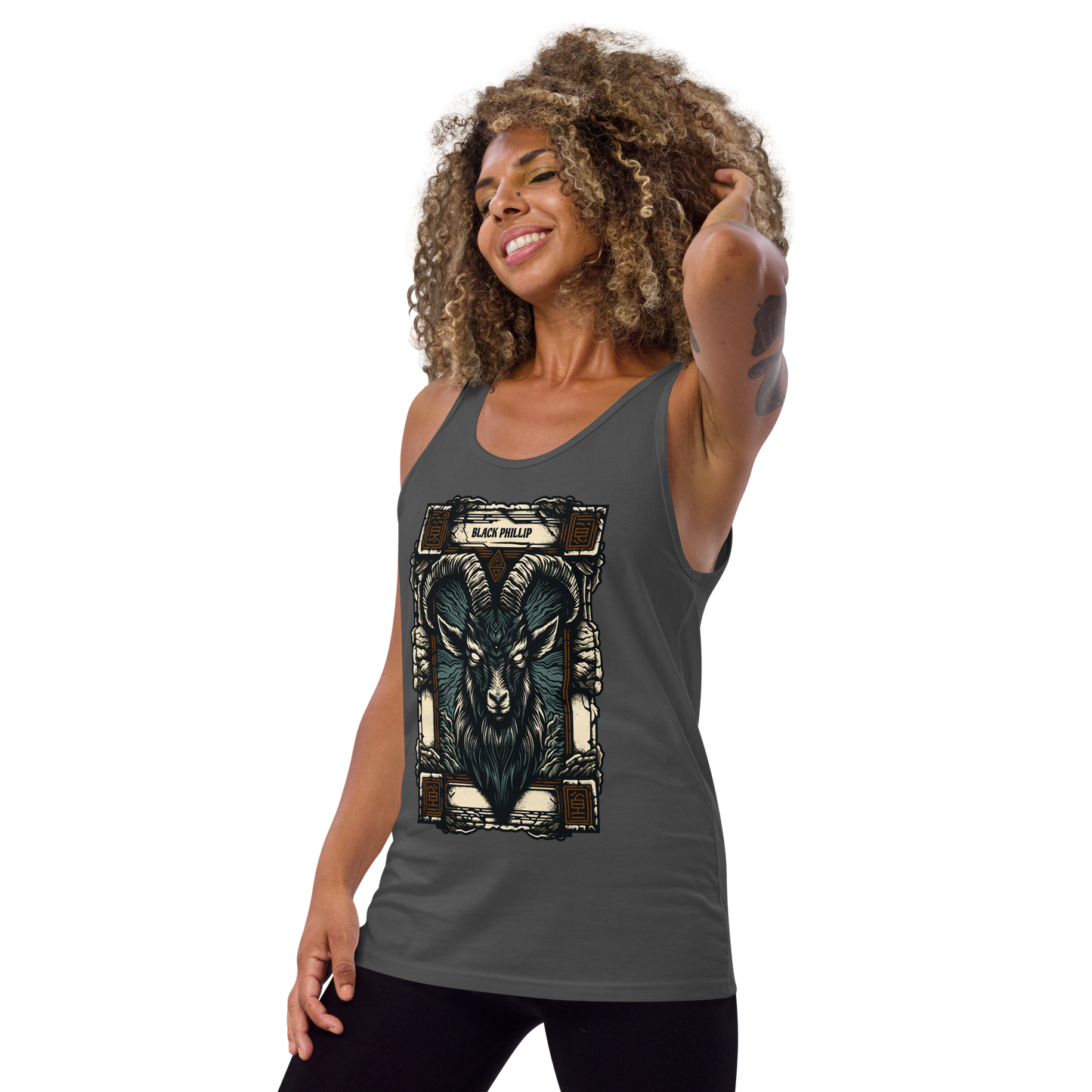 Black Phillip Tank Top