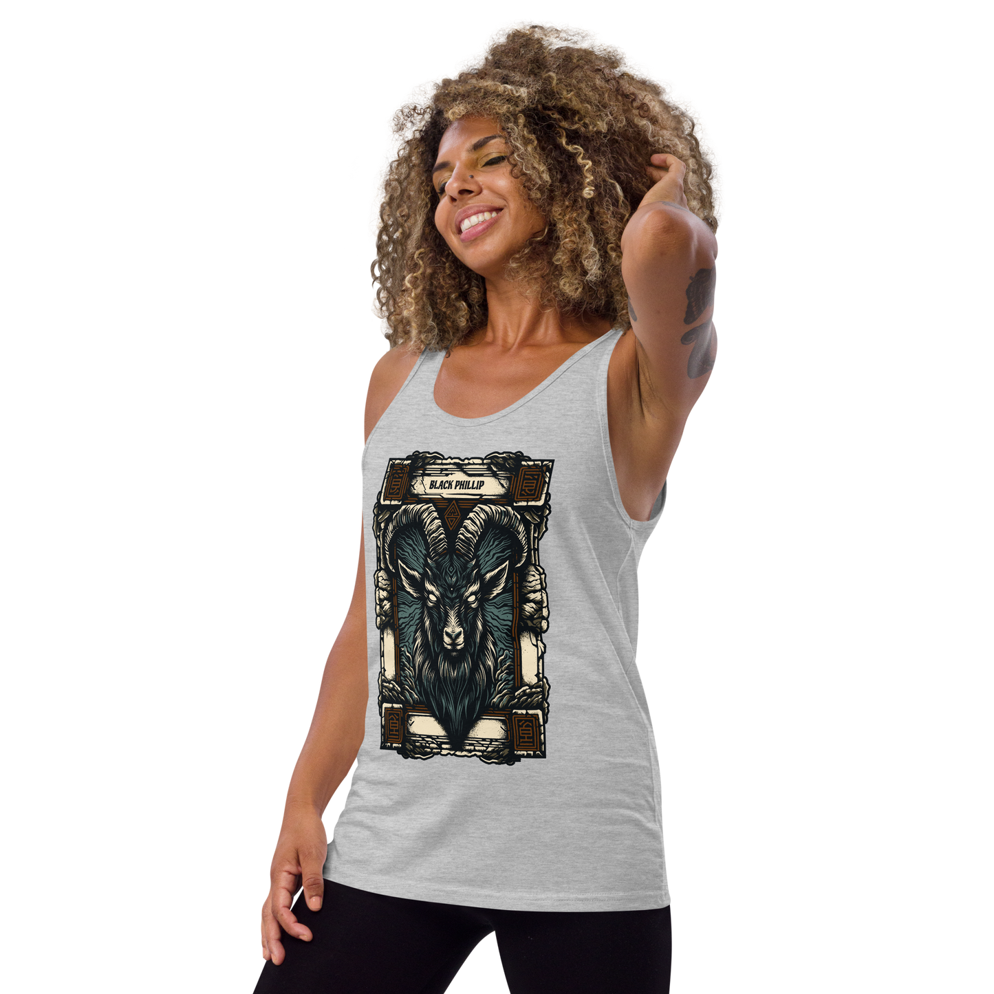 Black Phillip Tank Top