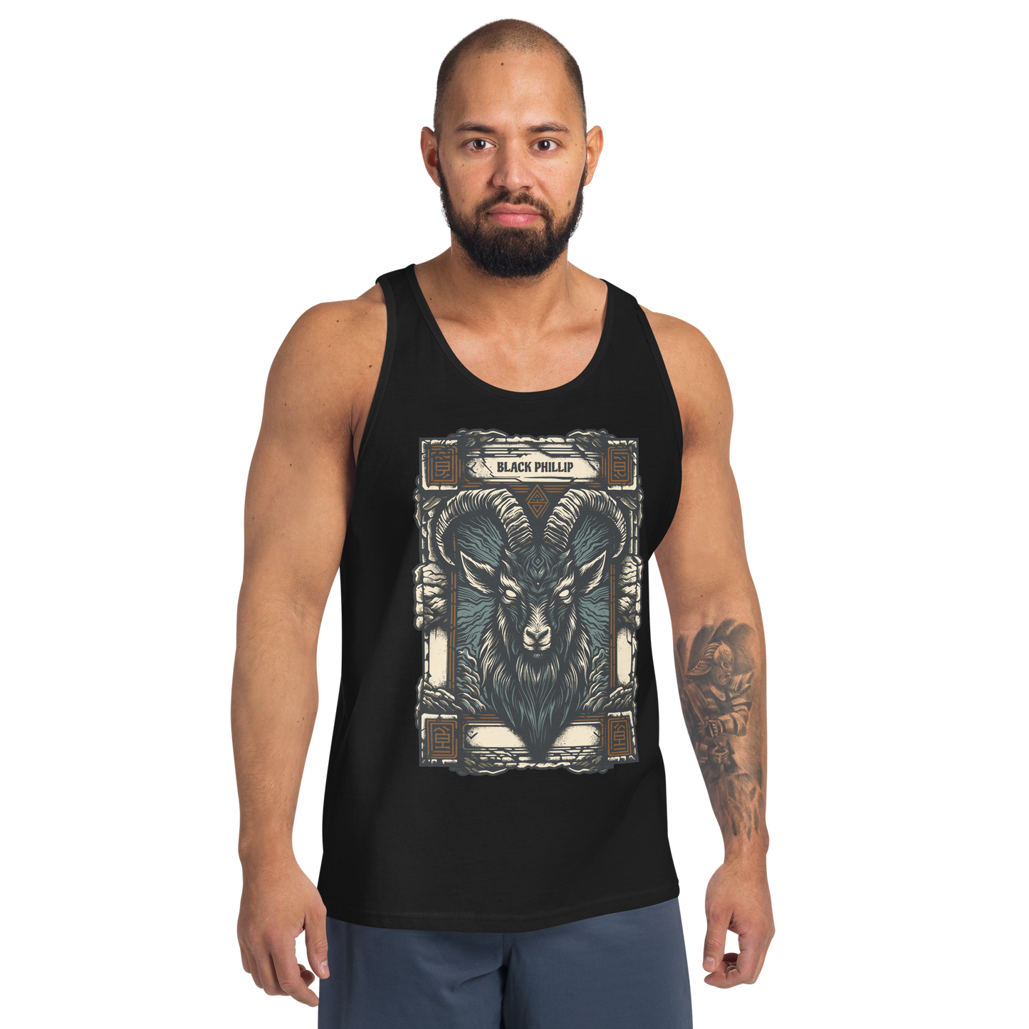 Black Phillip Tank Top