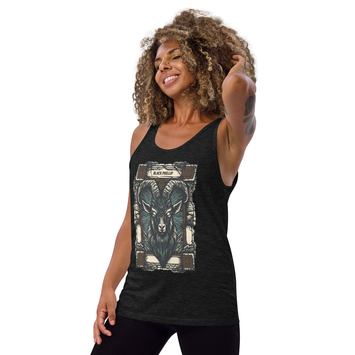 Black Phillip Tank Top