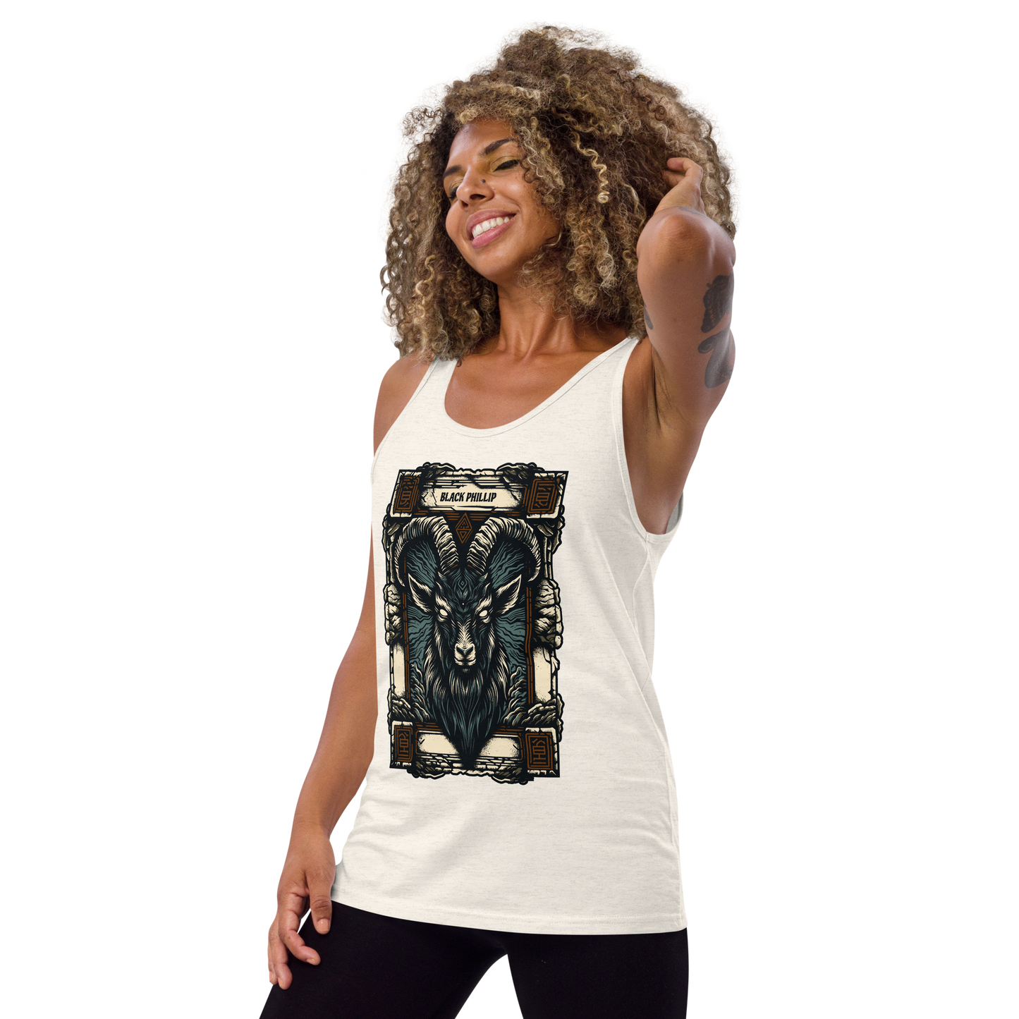 Black Phillip Tank Top