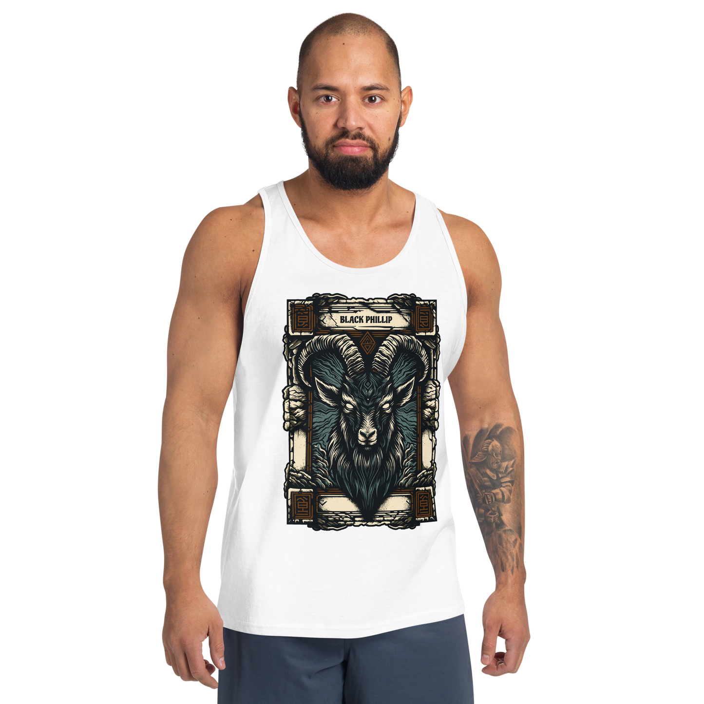 Black Phillip Tank Top