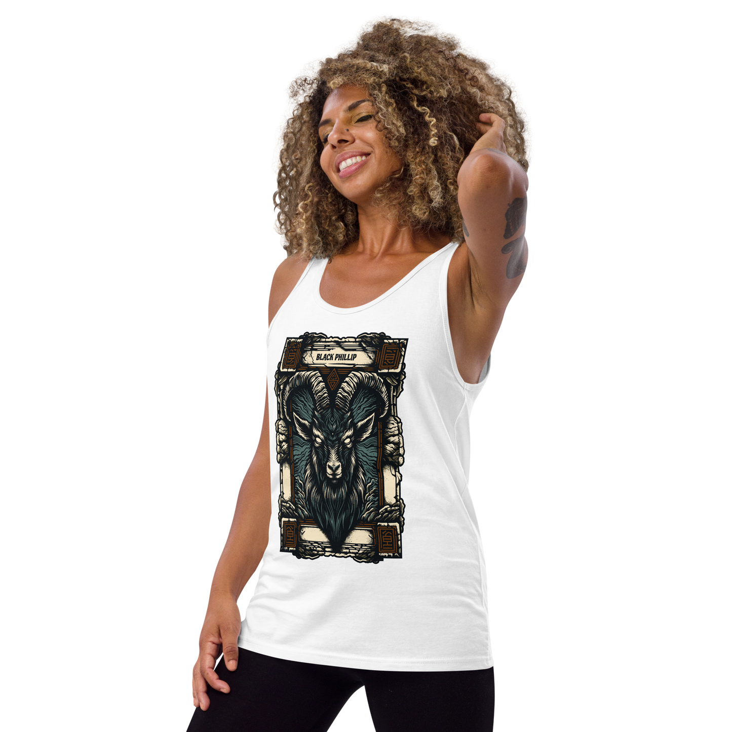 Black Phillip Tank Top