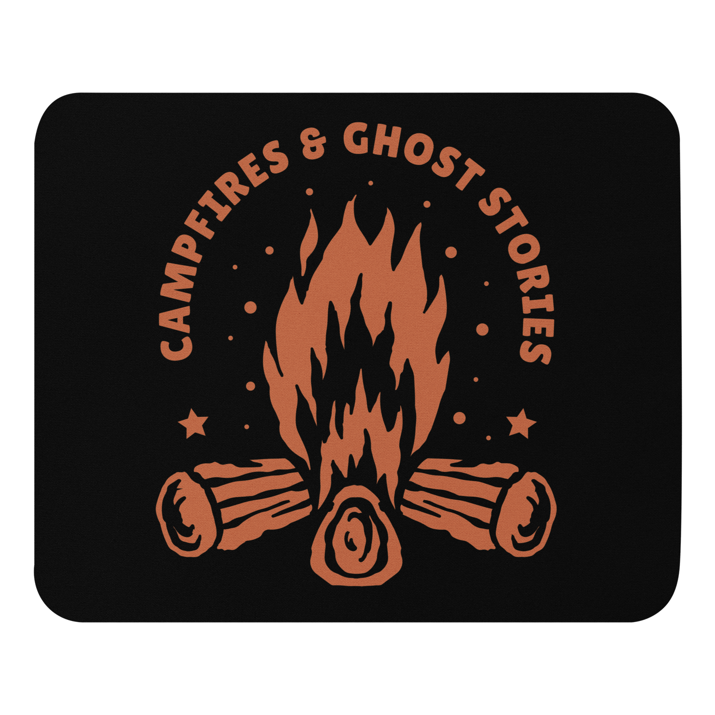 Campfires & Ghost Stories Mouse Pad