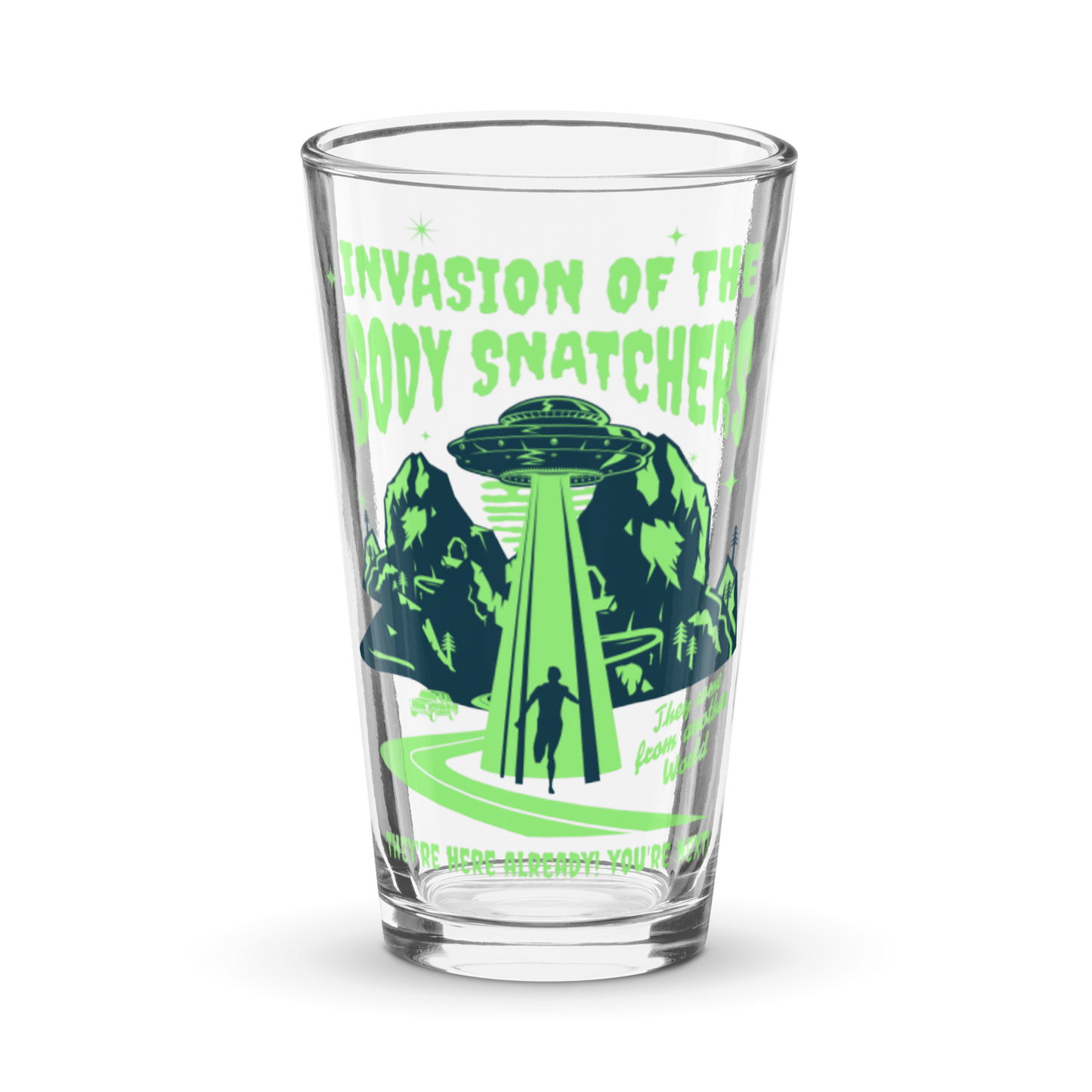 Body Snatchers Shaker Pint Glass