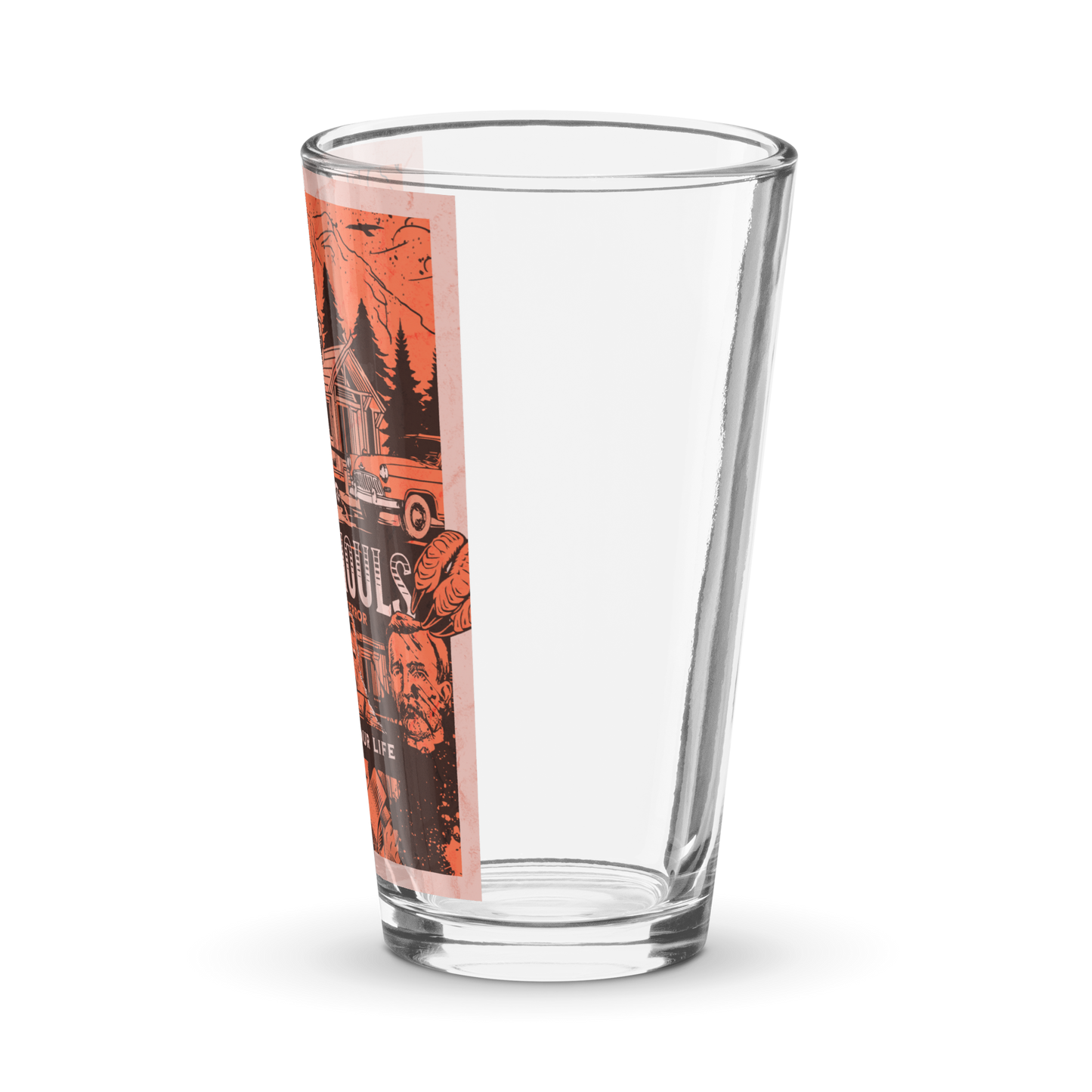 Tales of Terror Shaker Pint Glass