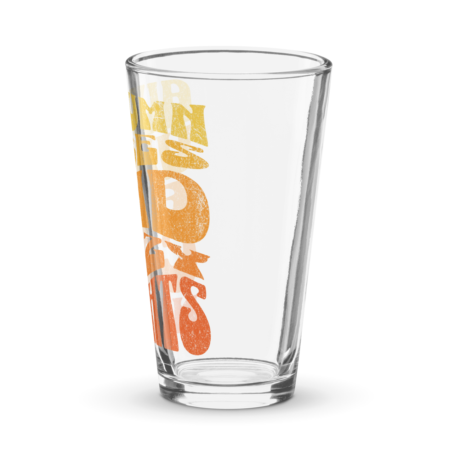 Cozy Autumn Shaker Pint Glass