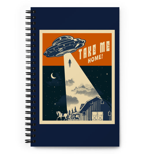 Take Me Home Spiral Notebook