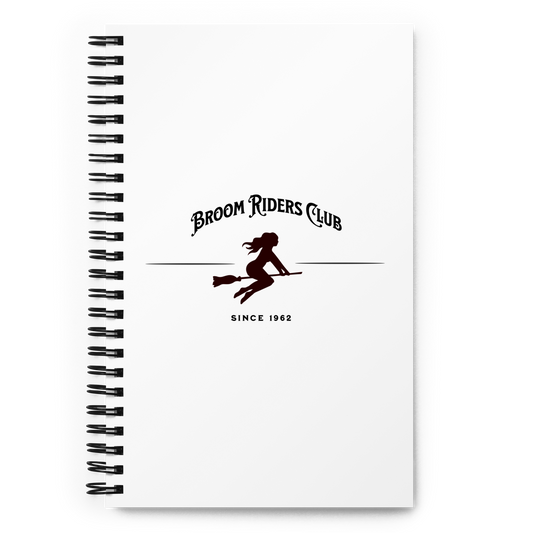 Broom Riders Club Spiral Notebook