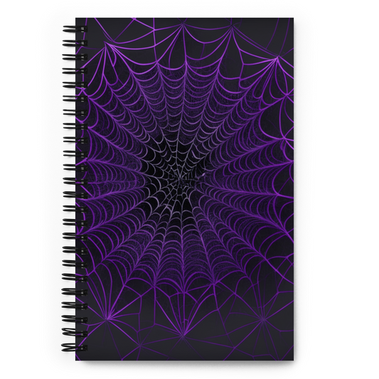 Violet Widows Spiral Notebook