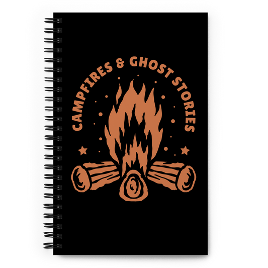 Campfires & Ghost Stories Spiral Notebook