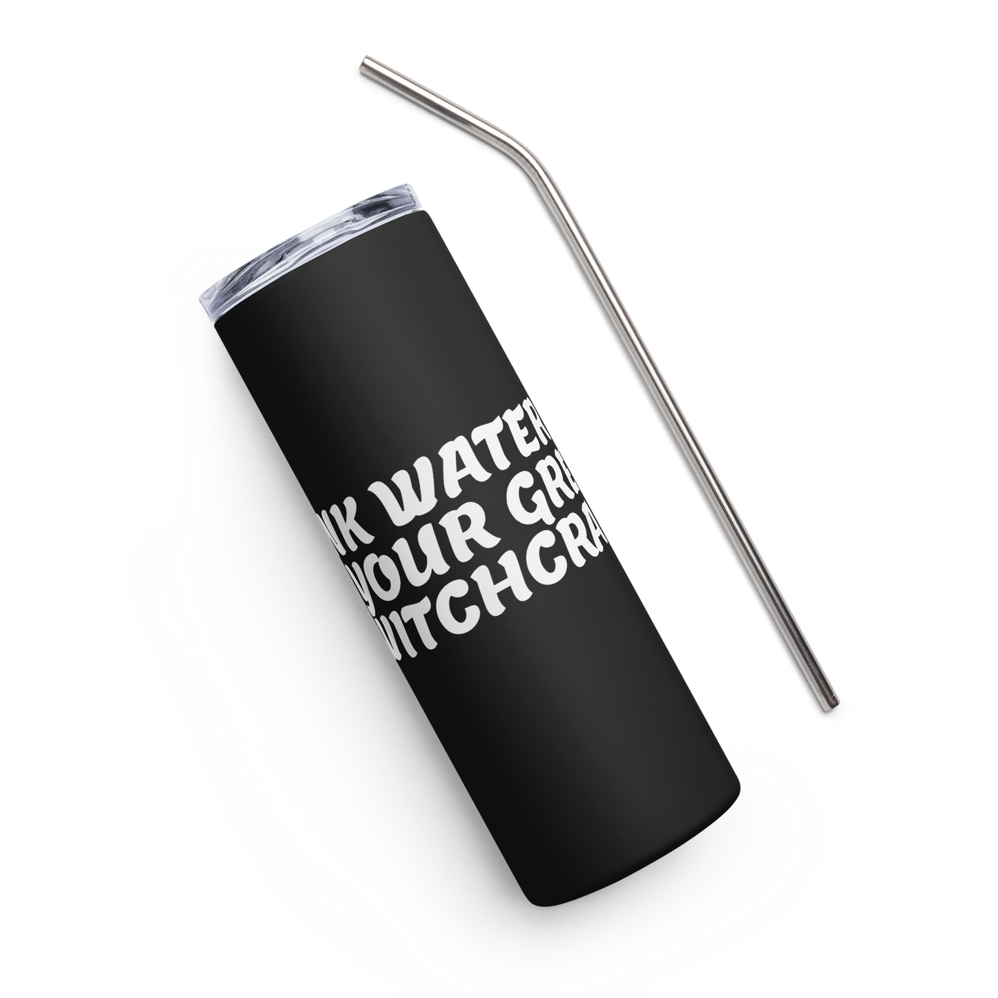 Do Witchcraft Stainless Steel Tumbler - Black