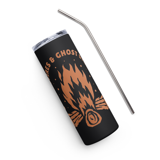 Campfires & Ghost Stories Stainless Steel Tumbler