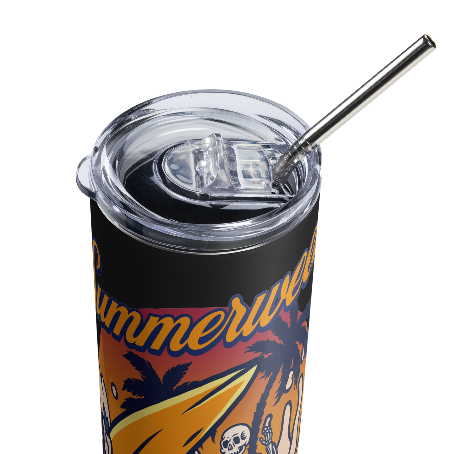 Sunset Scares Stainless Steel Tumbler