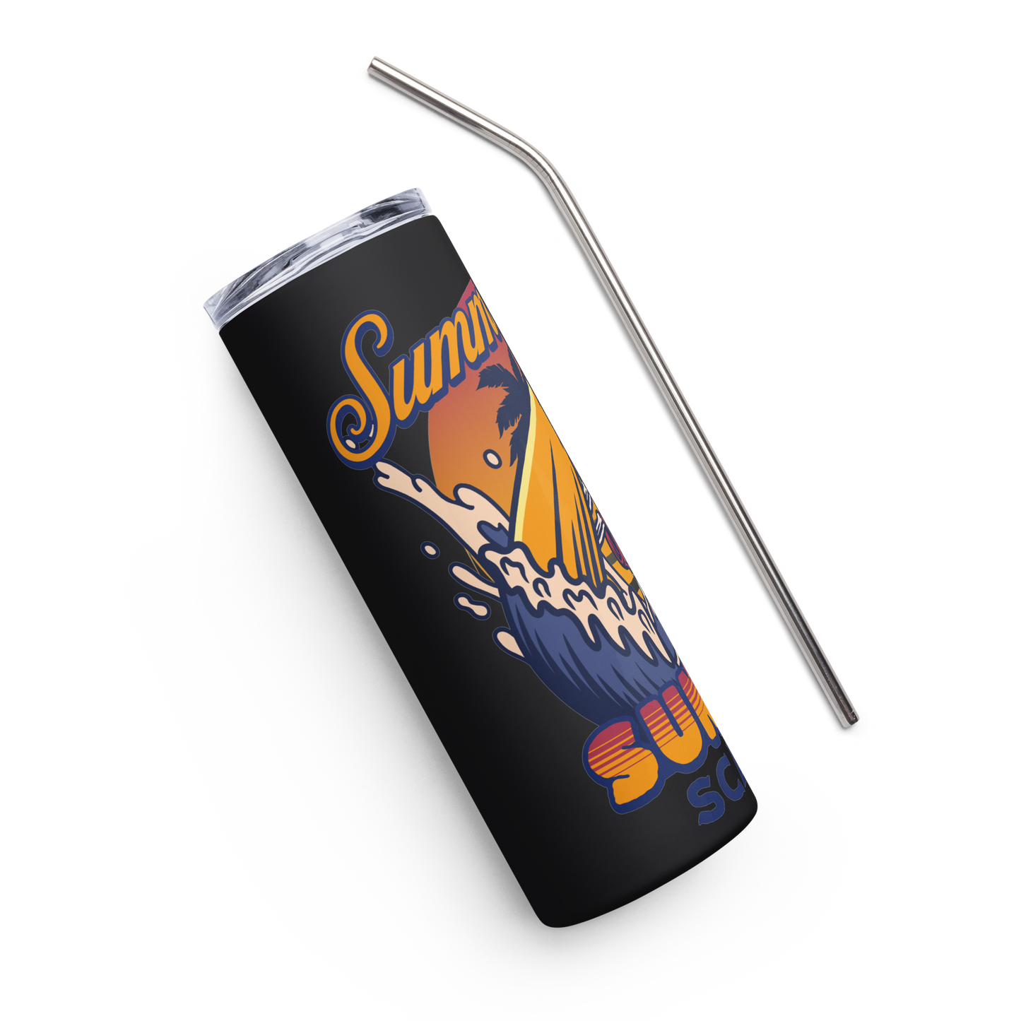 Sunset Scares Stainless Steel Tumbler