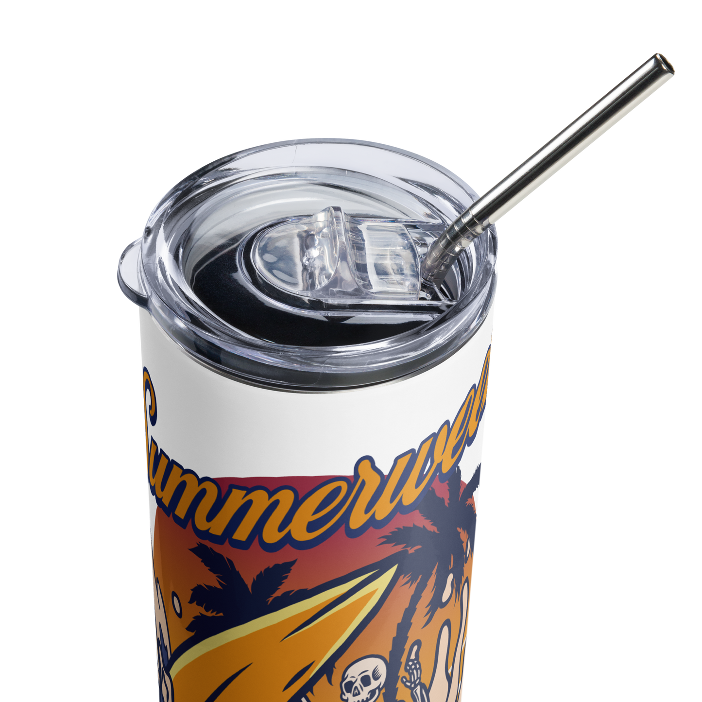 Sunset Scares Stainless Steel Tumbler