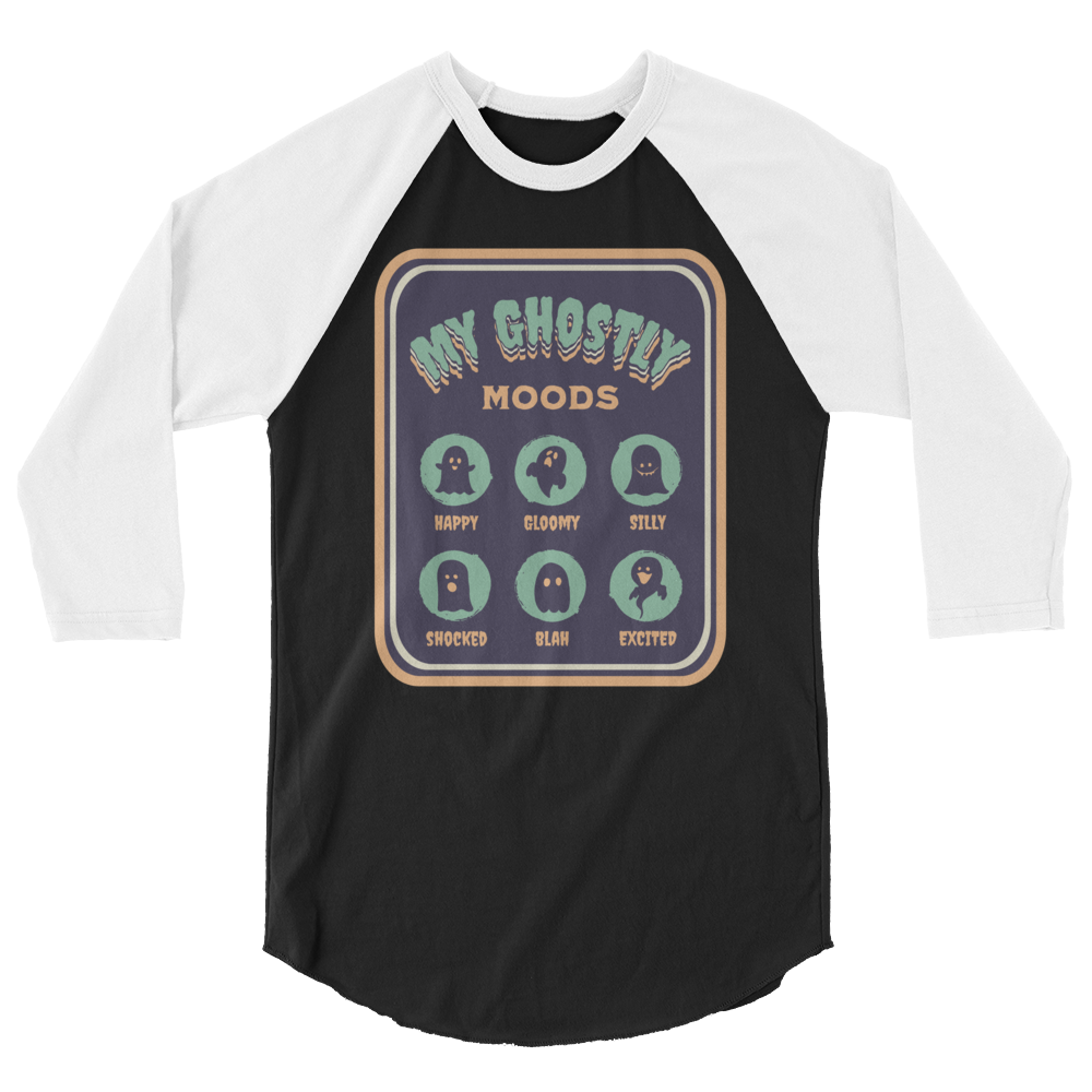 Ghostly Moods Baseball Tee