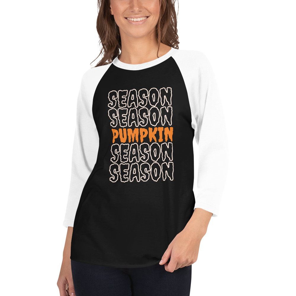 Pumpkin Season Baseball Tee