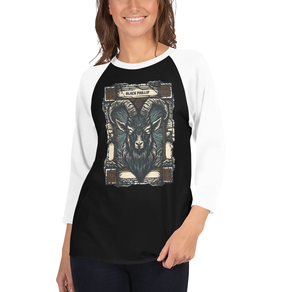 Black Phillip Baseball Tee