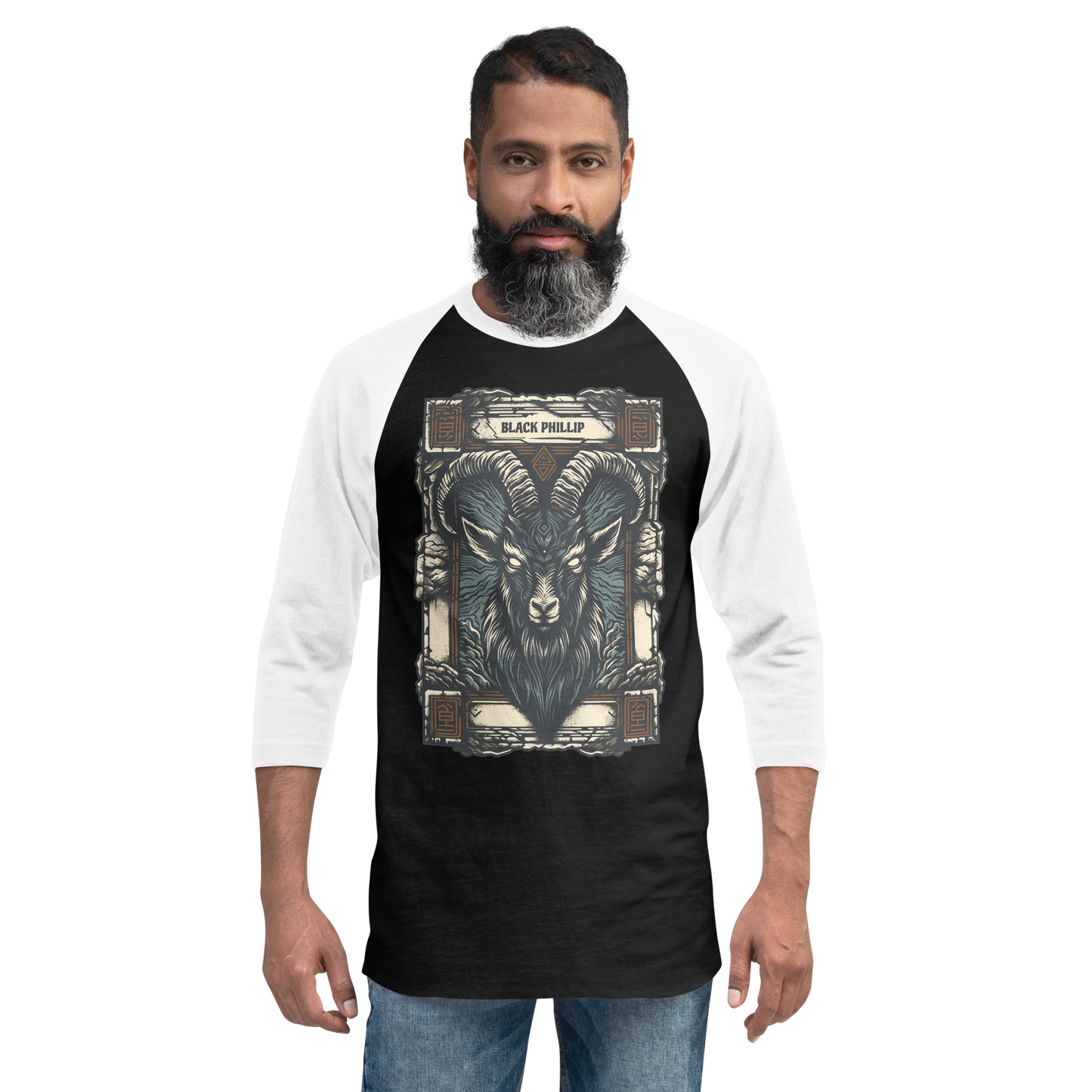 Black Phillip Baseball Tee
