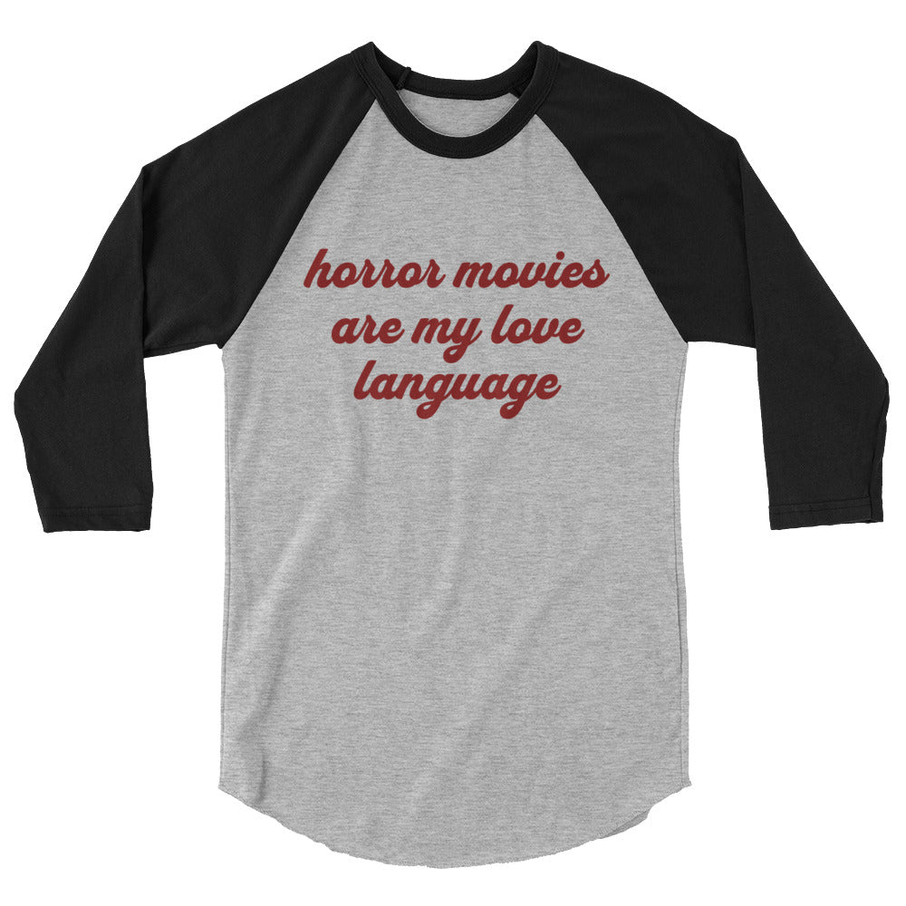 Love Language Baseball Tee