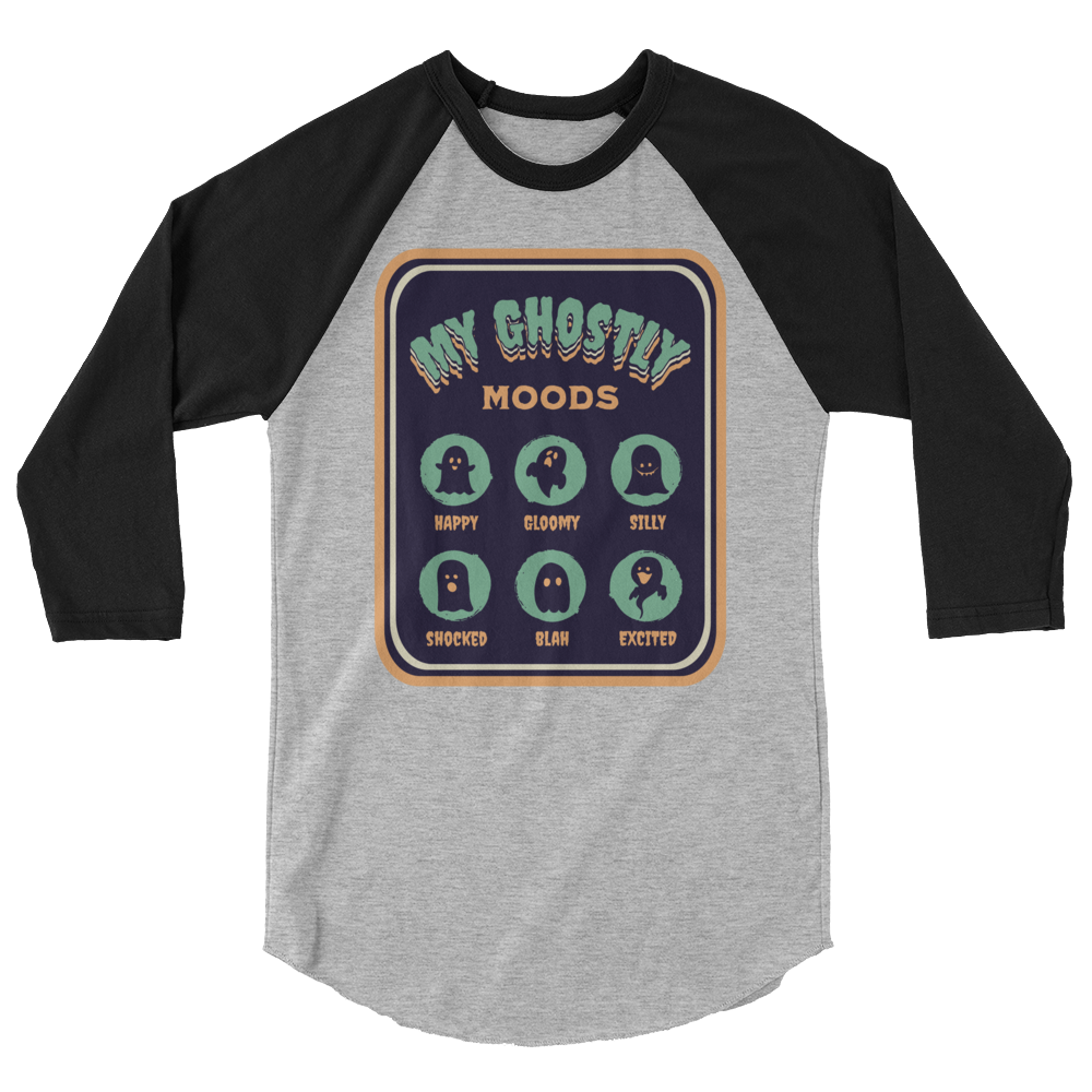 Ghostly Moods Baseball Tee