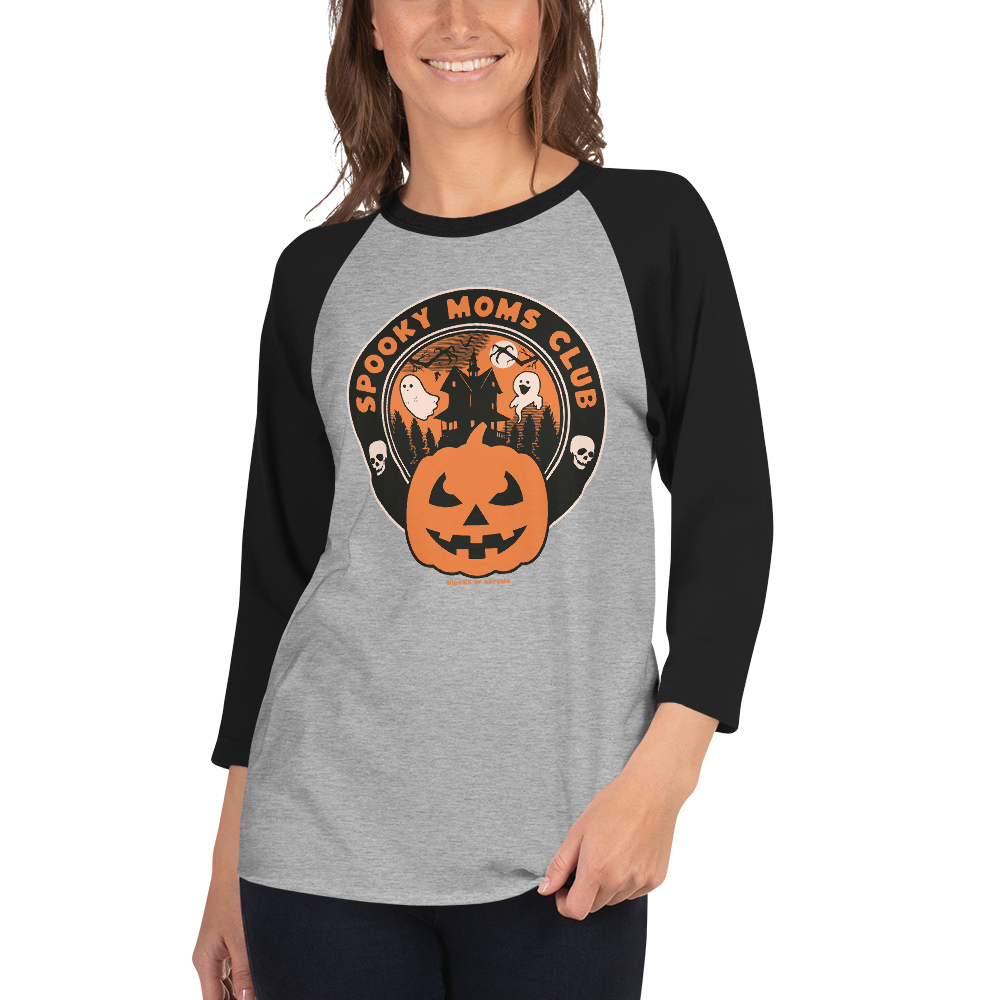 Spooky Moms Club Baseball Tee