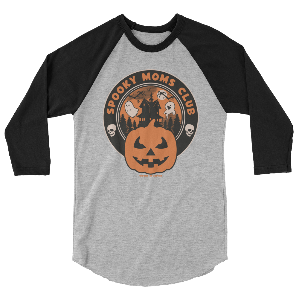 Spooky Moms Club Baseball Tee